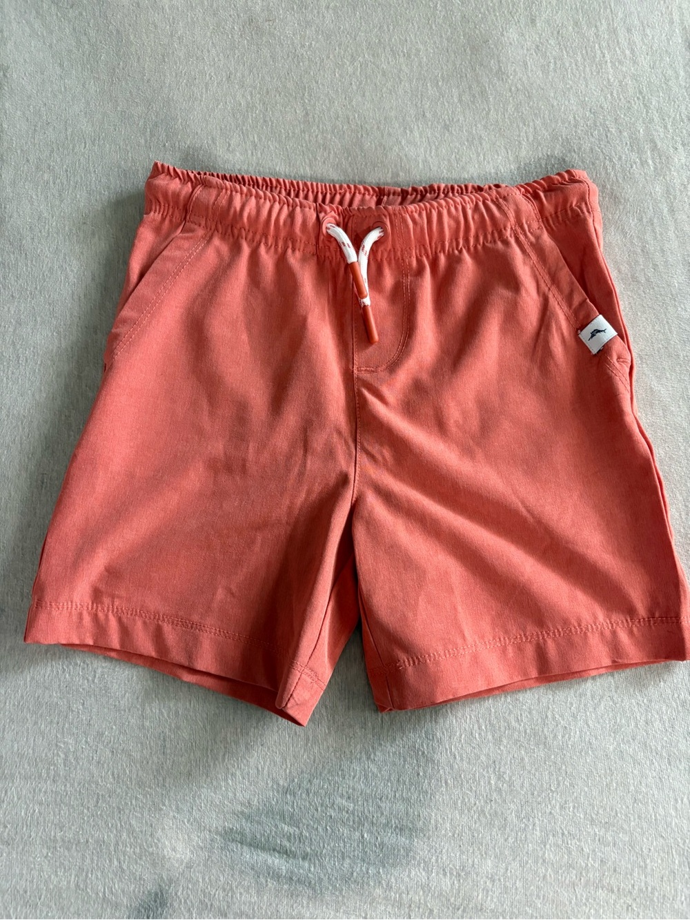 Tommy Bahama Coral Elastic Waist Shorts with Drawcord